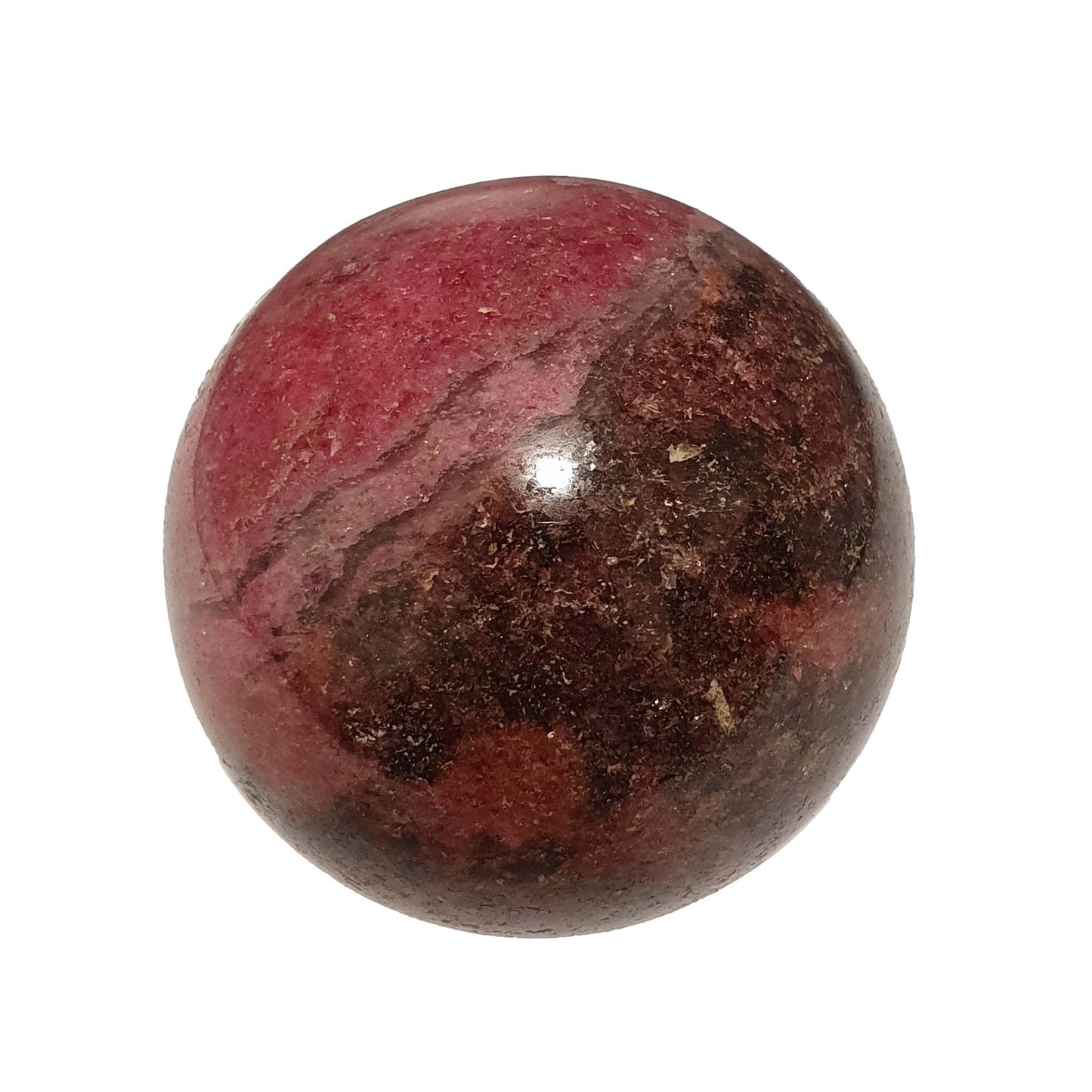 Rhodonite Sphere - Daughter of Swords