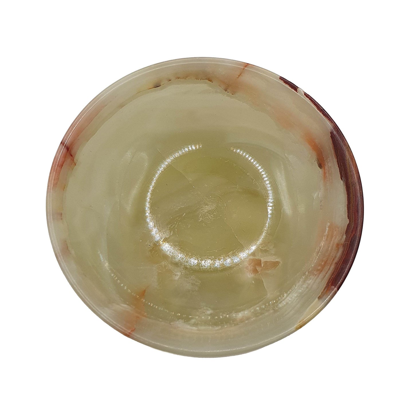 Banded Green Calcite Bowl - Daughter of Swords