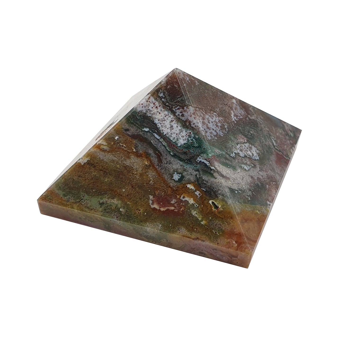 Ocean Jasper Pyramid