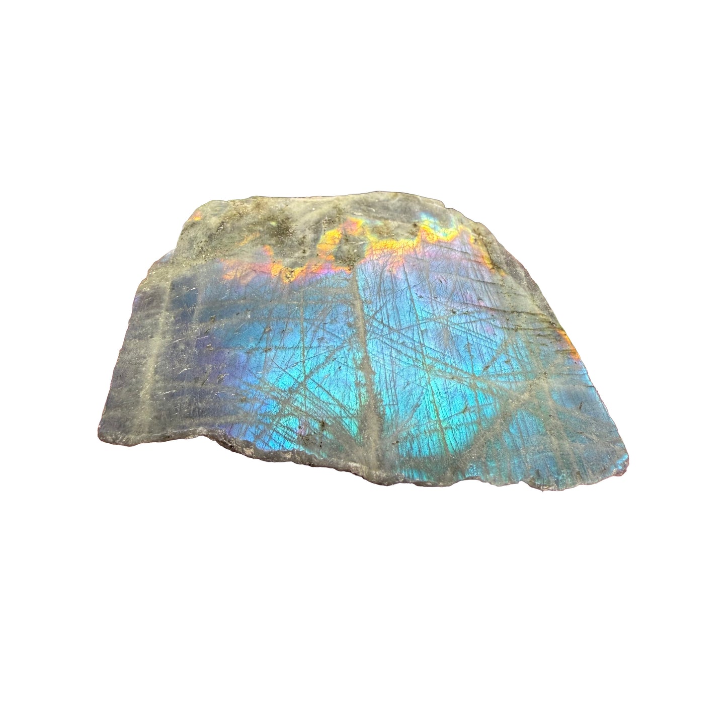 Labradorite Semi Polished Slab