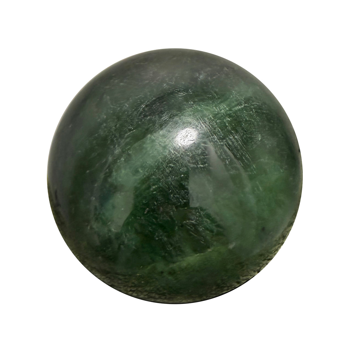 Nephrite Jade Sphere