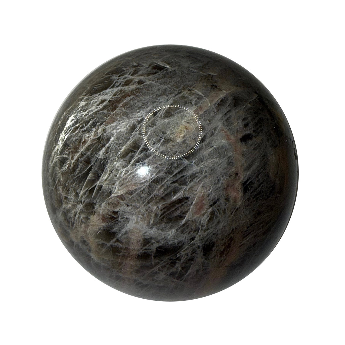 Black Moonstone Sphere