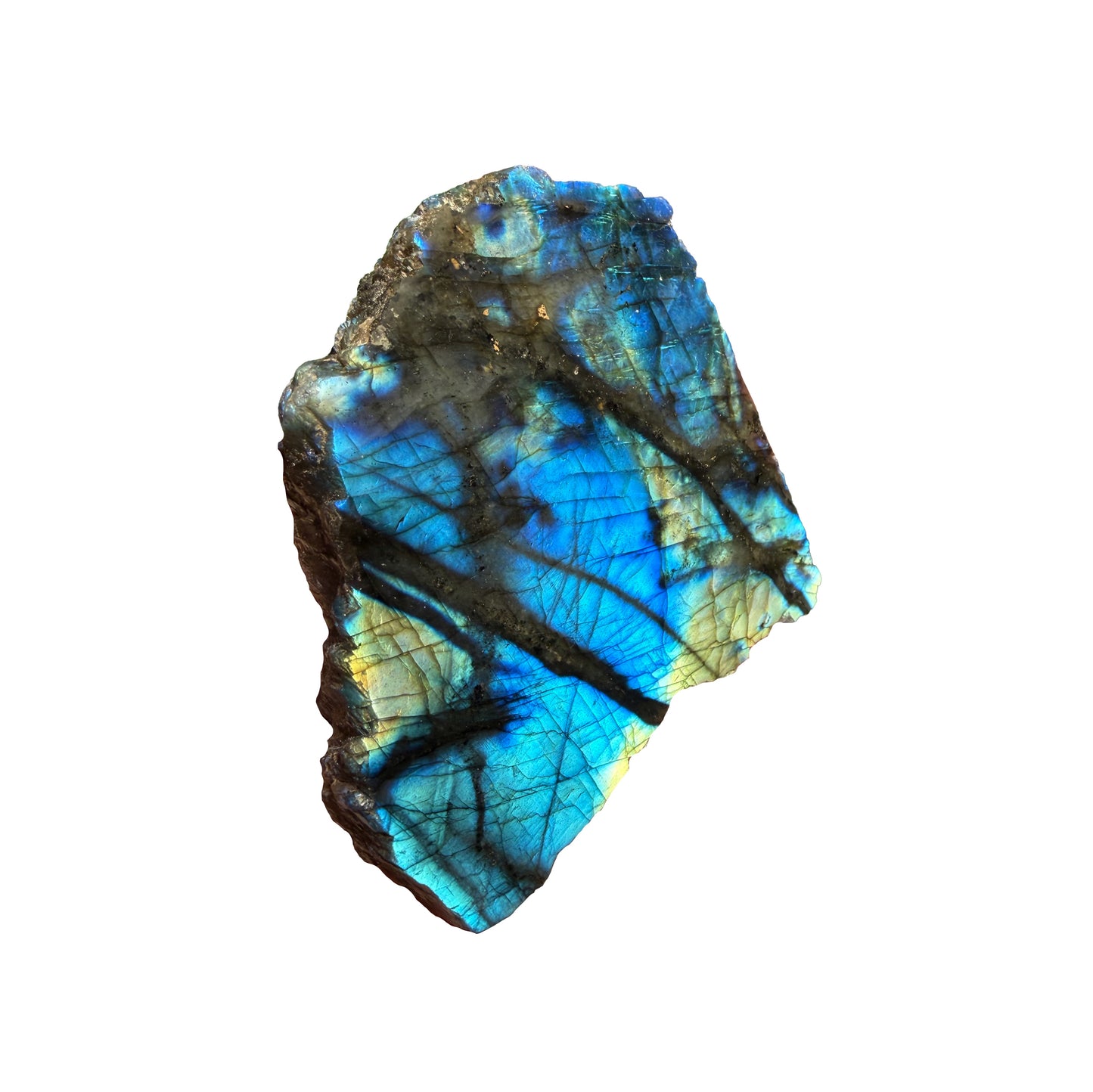 Labradorite Semi Polished Slab