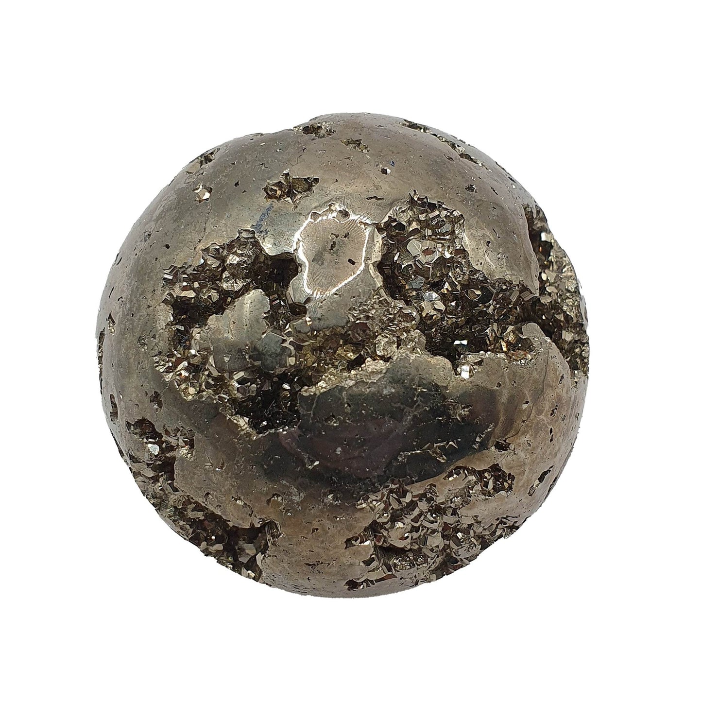Pyrite Druzy Sphere - Daughter of Swords