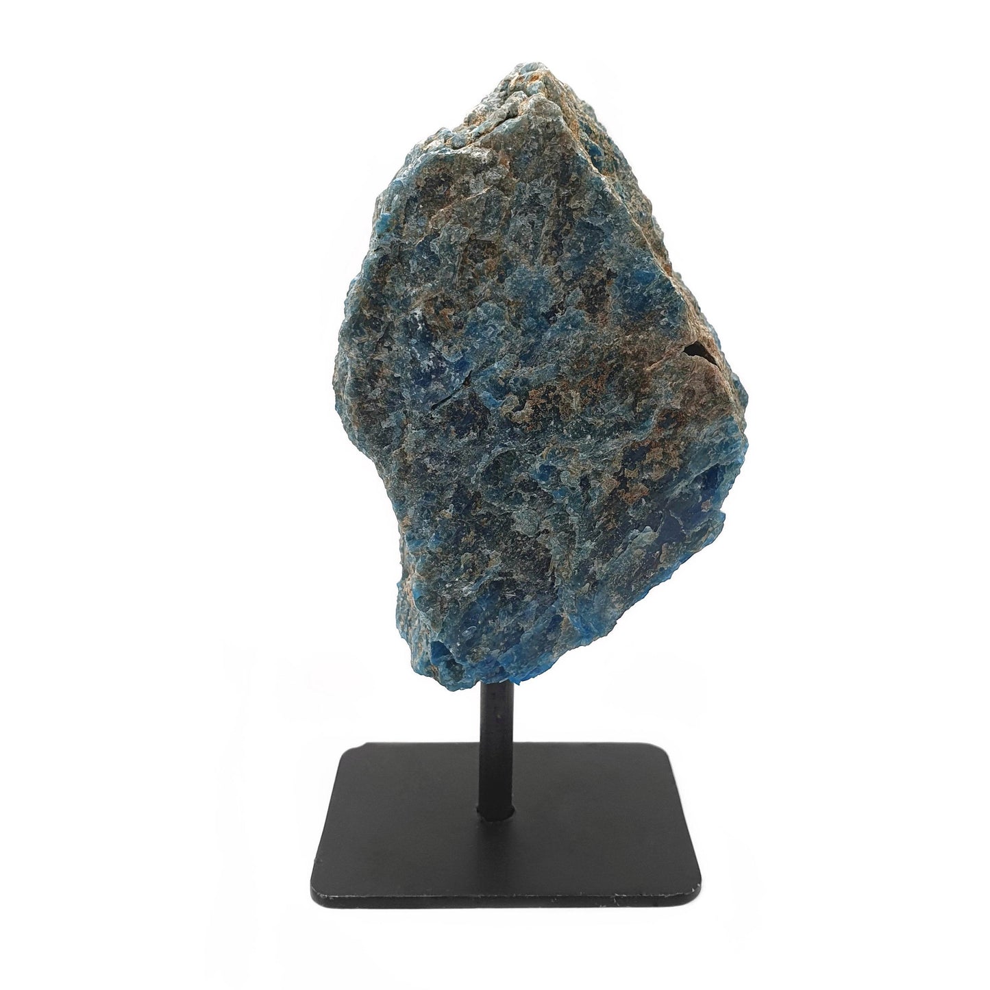 Blue Apatite on Stand - Daughter of Swords