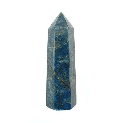 Blue Apatite Polished Point - Daughter of Swords