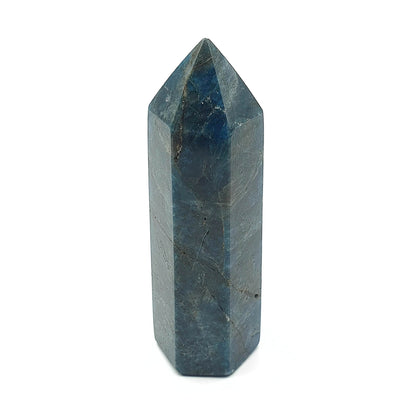 Blue Apatite Polished Point - Daughter of Swords