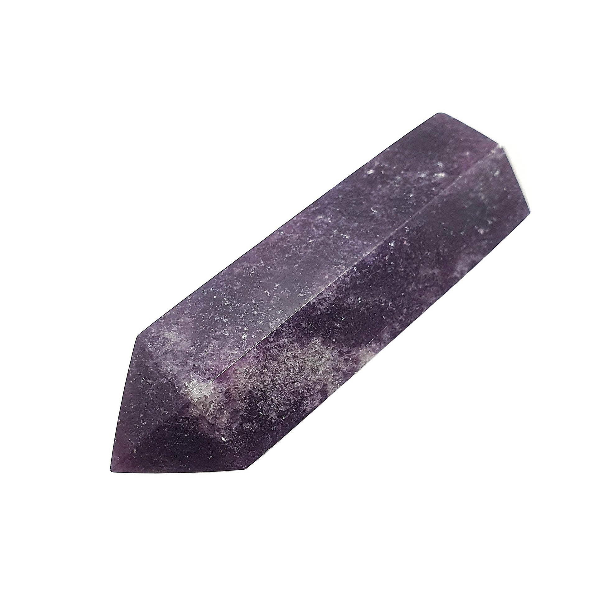 Lepidolite Double Terminated Polished Point - Daughter of Swords