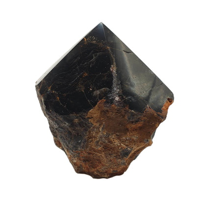 Black Onyx Semi Polished Point - Daughter of Swords