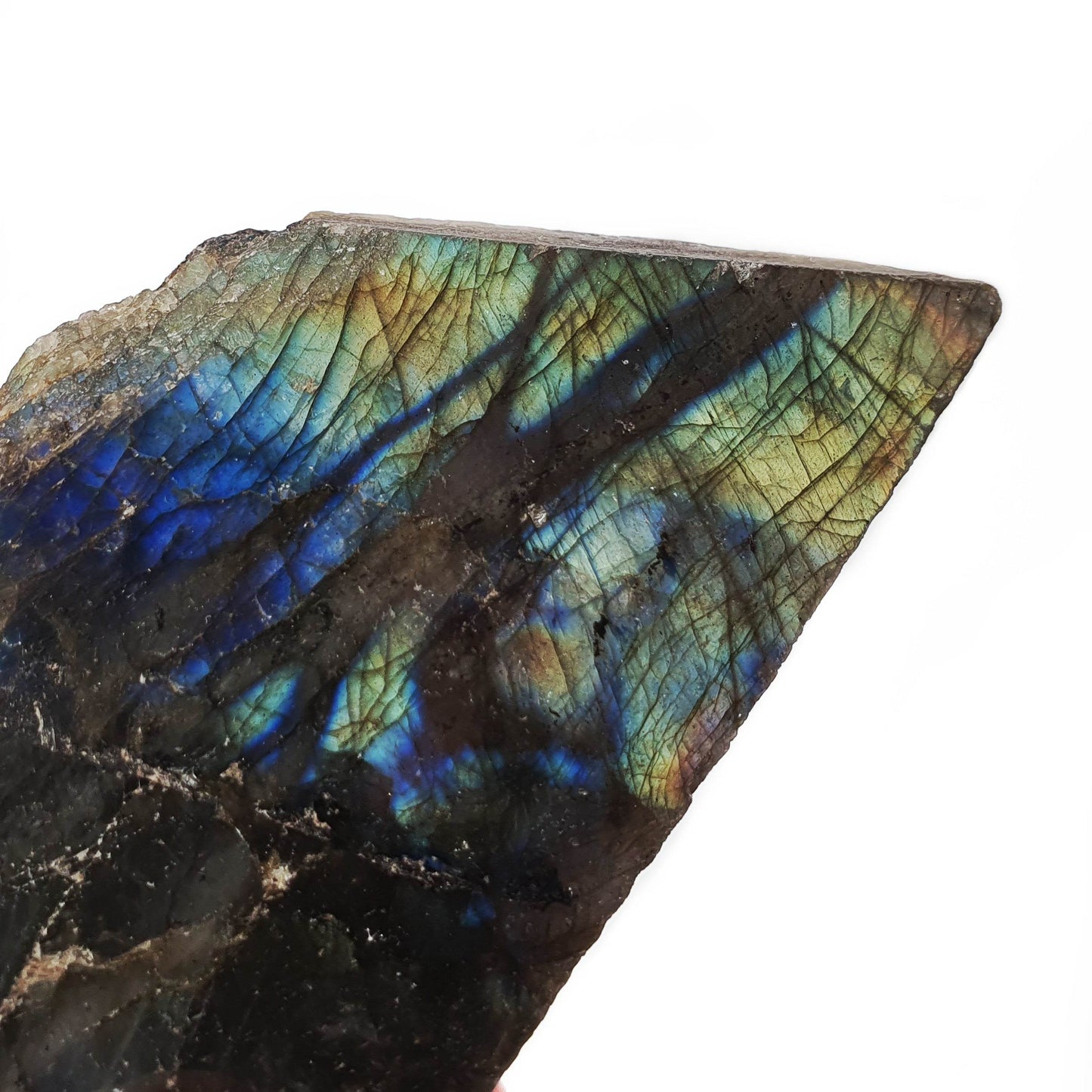 Semi Polished Labradorite - Daughter of Swords