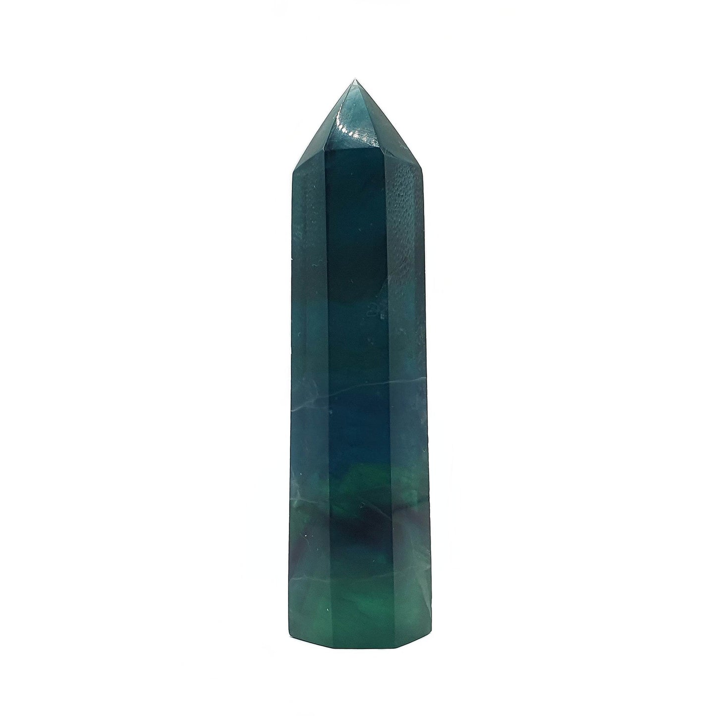 Green Fluorite Polished Point - Daughter of Swords