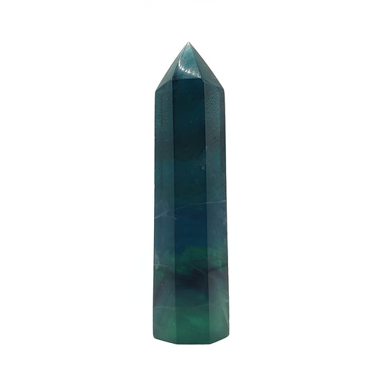 Green Fluorite Polished Point - Daughter of Swords