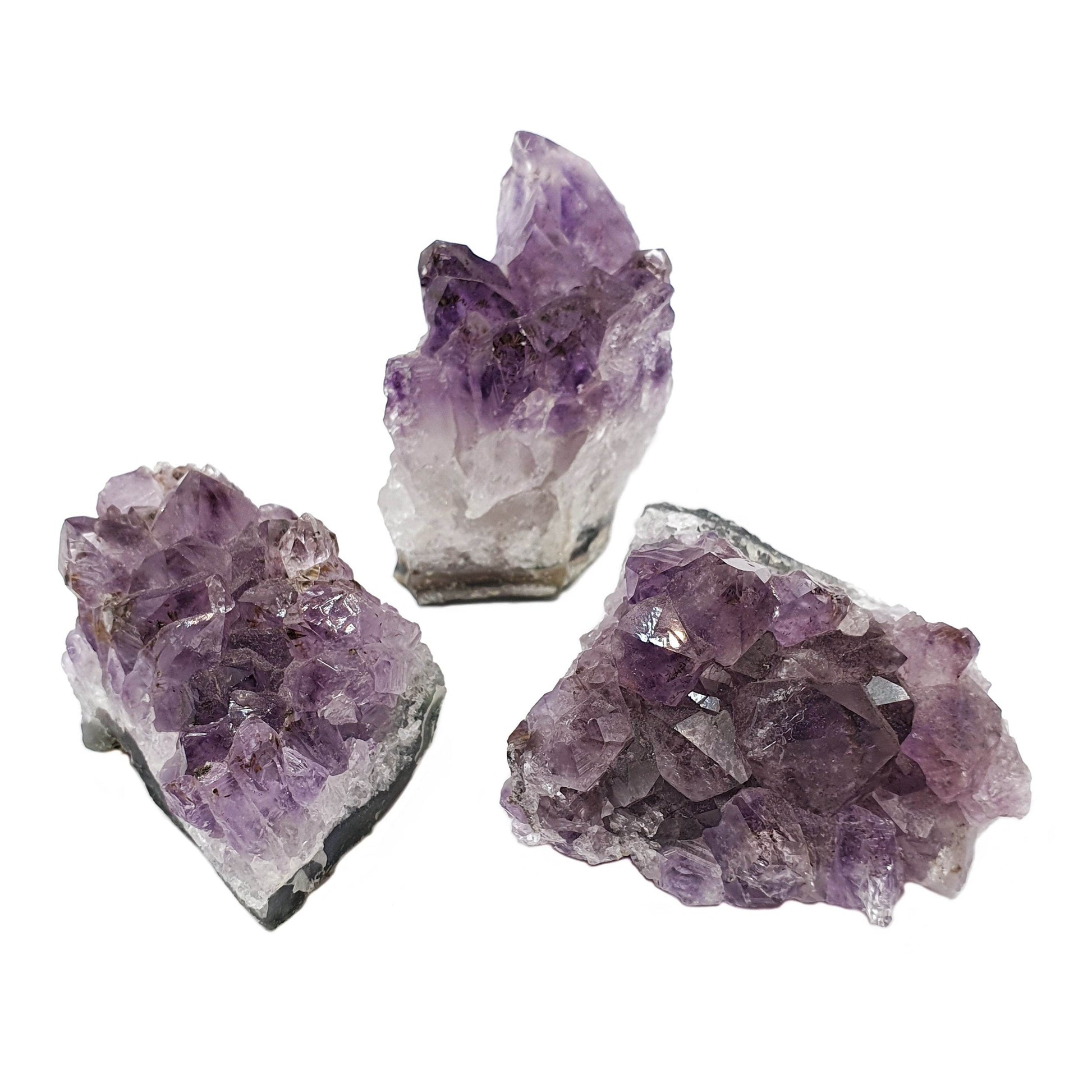 Amethyst Clusters x 3 - Daughter of Swords