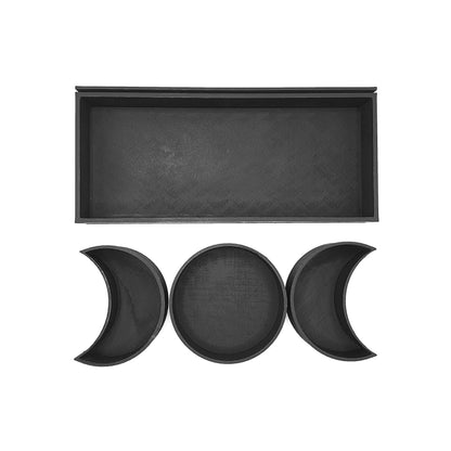 Moon Phase Card Stand/Tray Set - Daughter of Swords