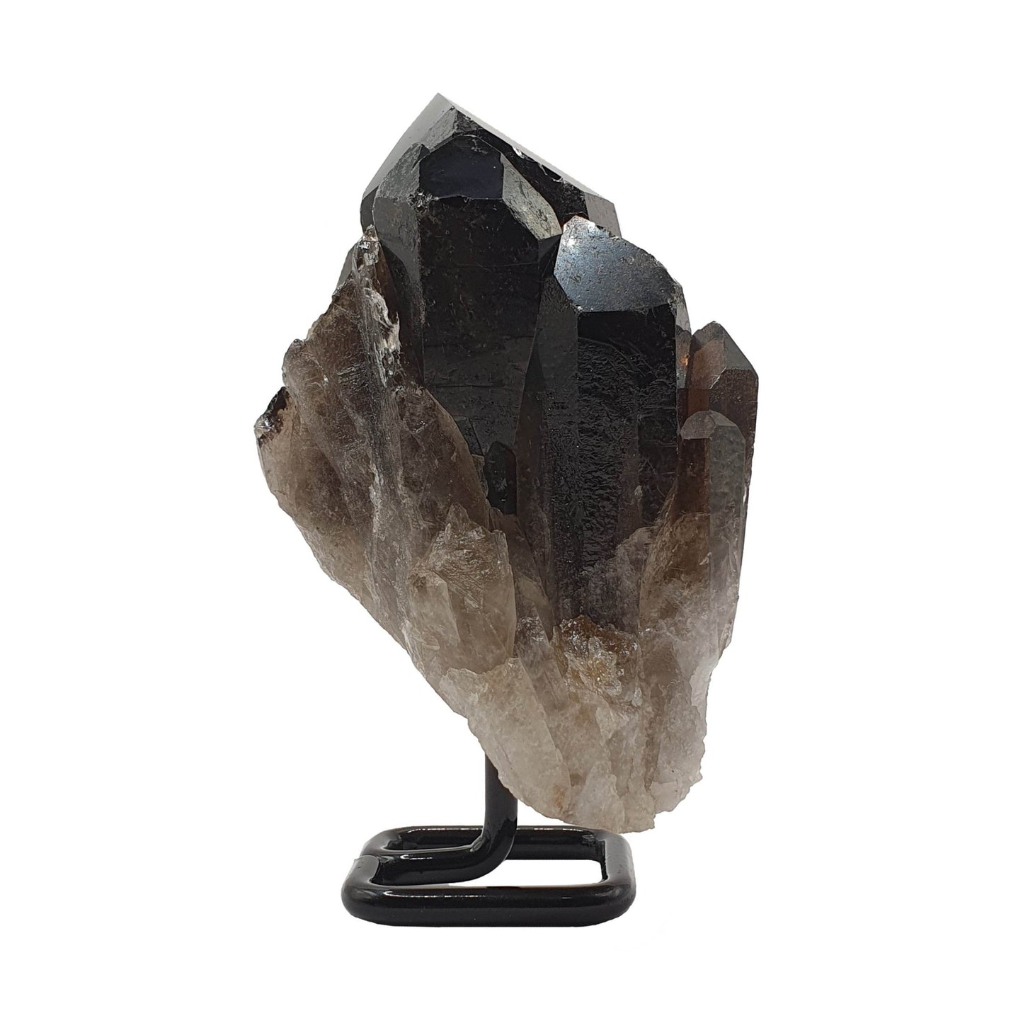 Smoky Quartz Cluster on Stand - Daughter of Swords
