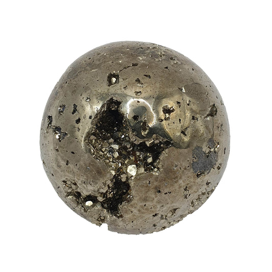 Pyrite Druzy Sphere - Daughter of Swords