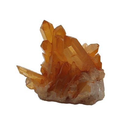 Tangerine Quartz Cluster - Daughter of Swords
