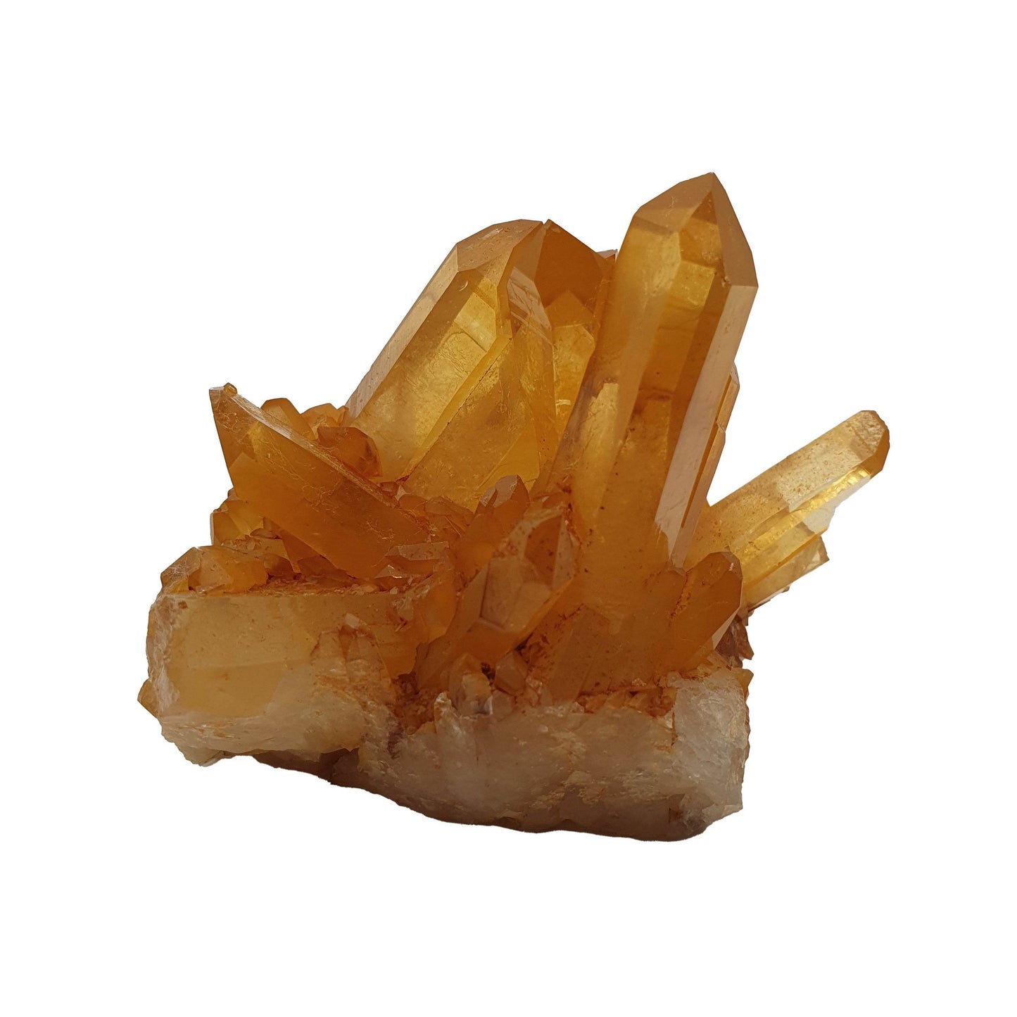 Tangerine Quartz Cluster - Daughter of Swords