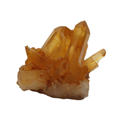 Tangerine Quartz Cluster - Daughter of Swords