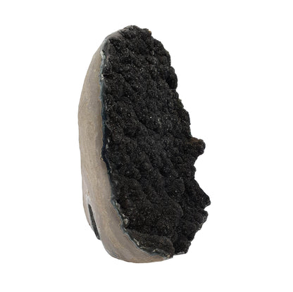 Black Amethyst Druzy - Daughter of Swords