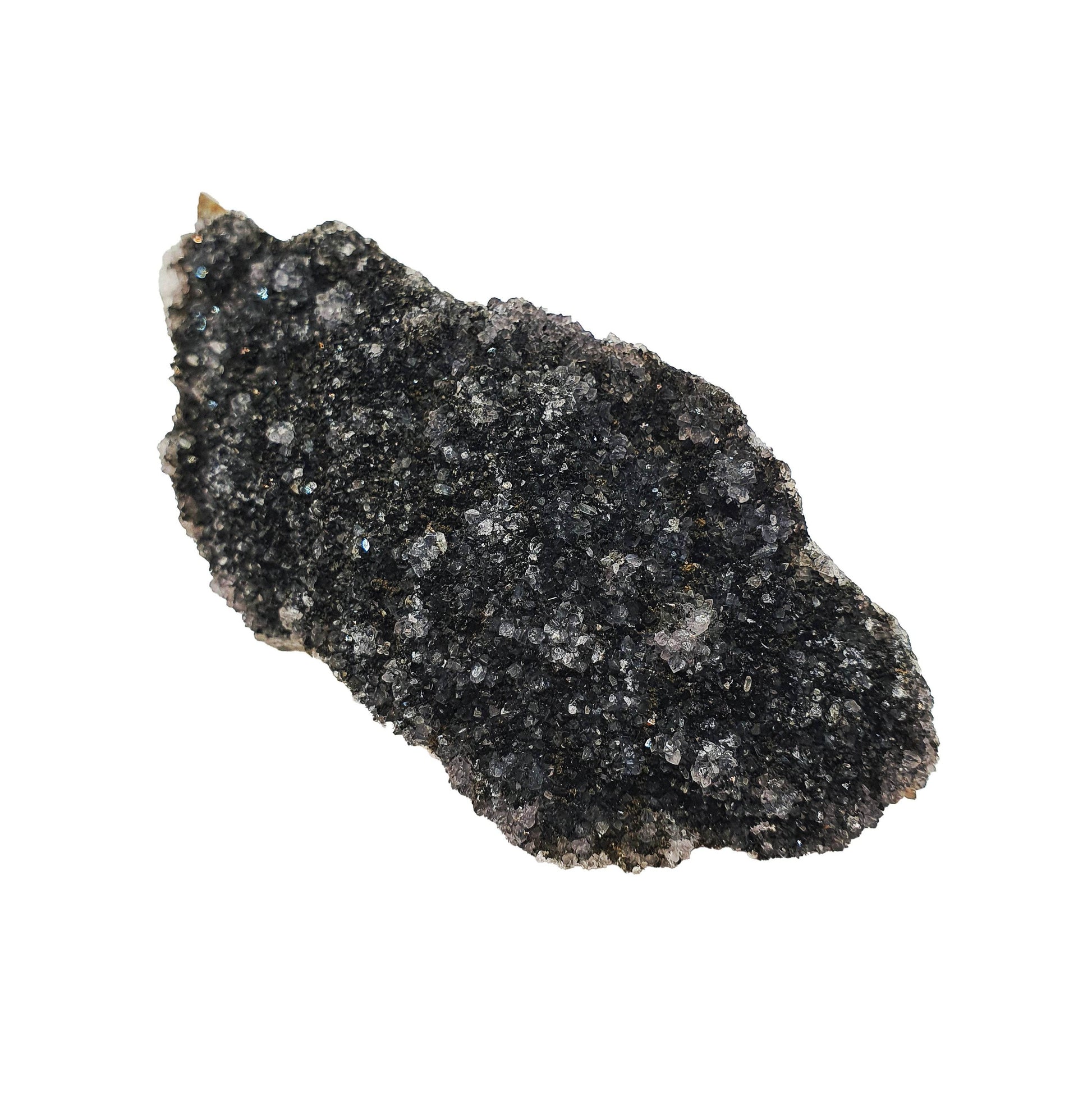 Black Amethyst Druzy - Daughter of Swords