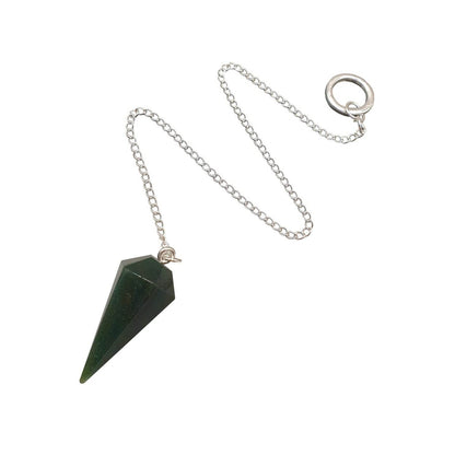 Fuchsite Pendulum - Daughter of Swords