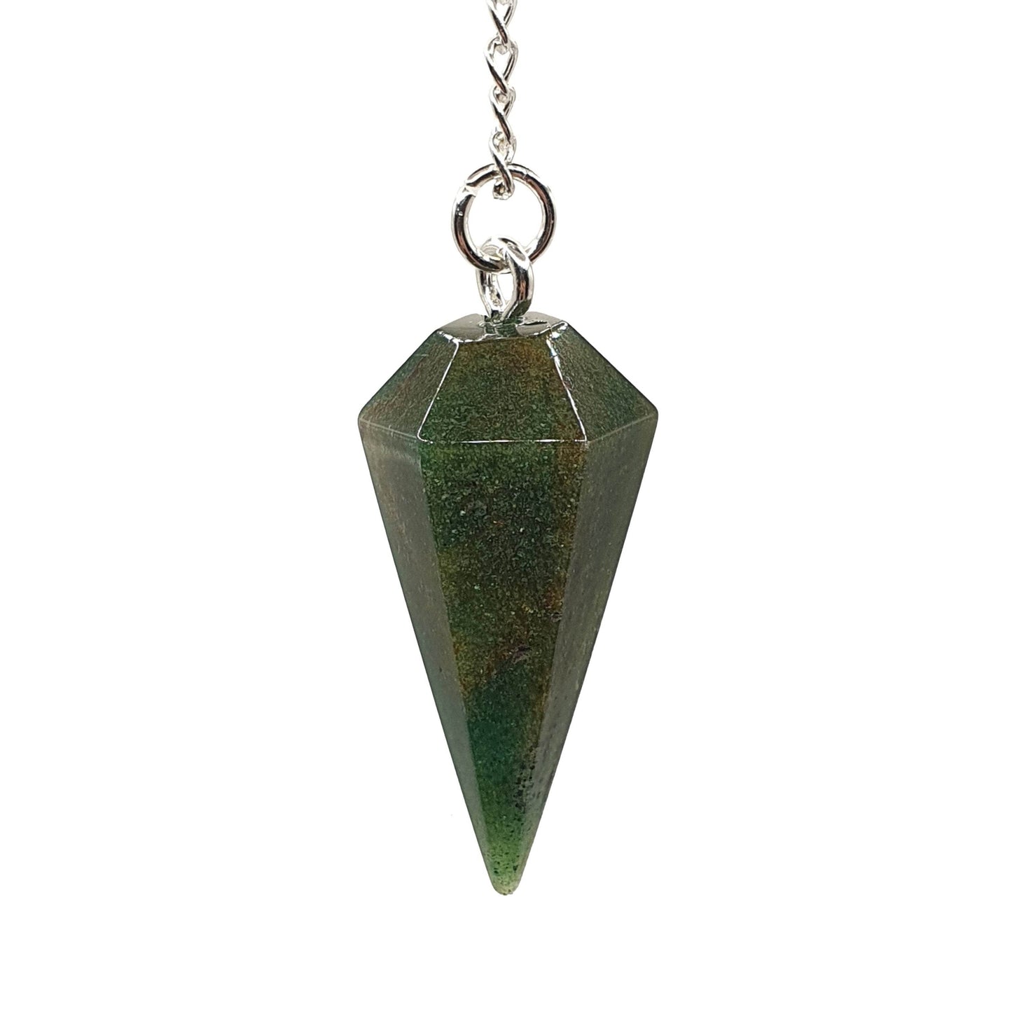 Fuchsite Pendulum - Daughter of Swords