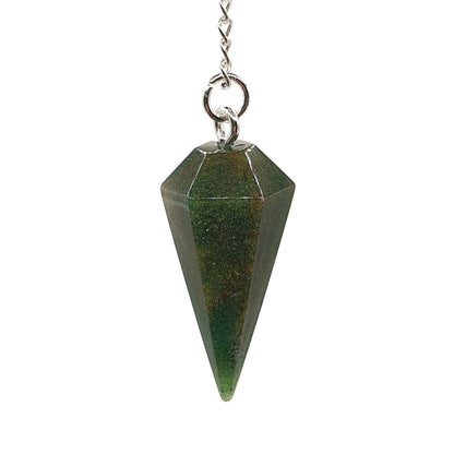 Fuchsite Pendulum - Daughter of Swords