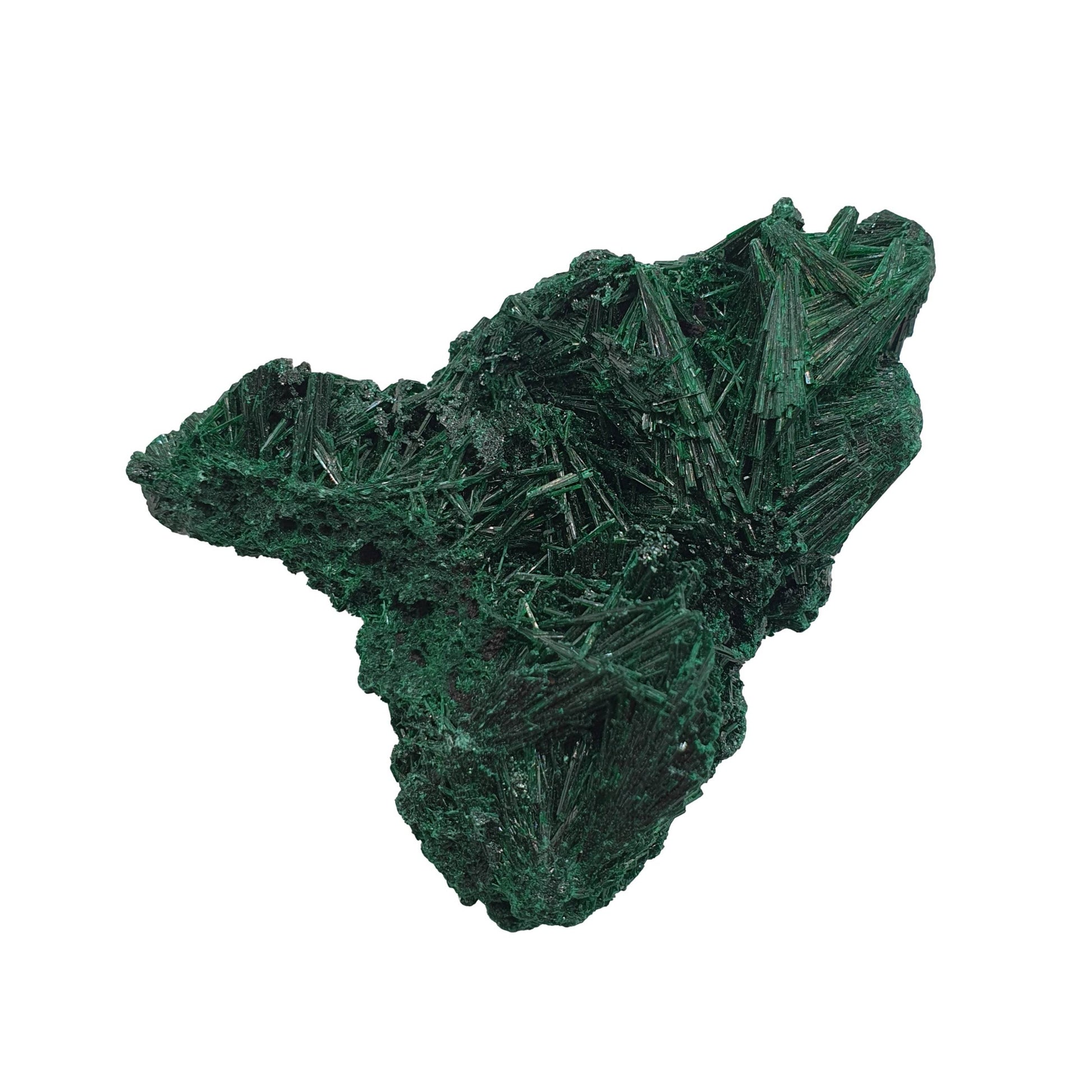 Raw Velvet Malachite Specimen - Daughter of Swords