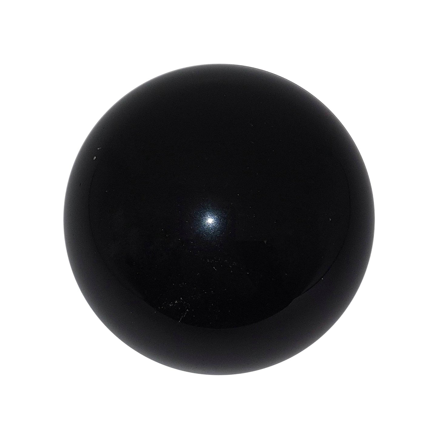 Black Obsidian Sphere - Daughter of Swords