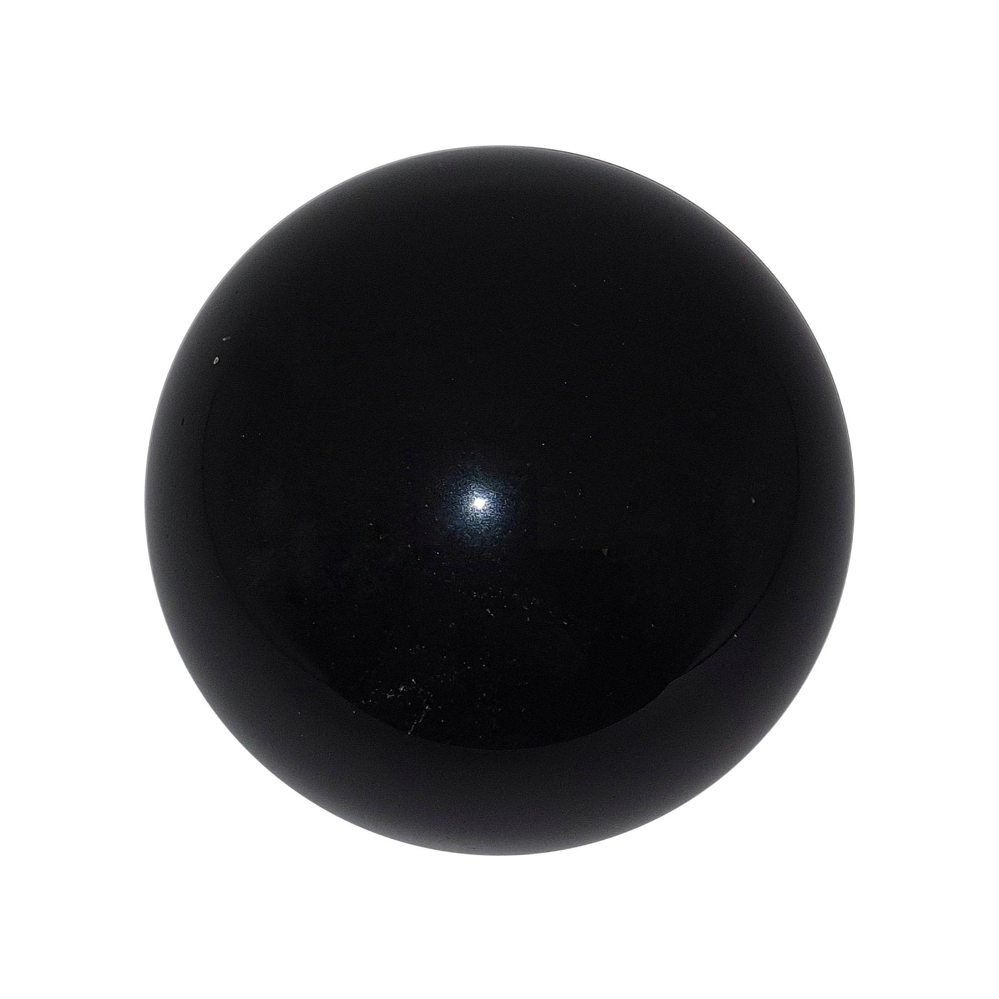 Black Obsidian Sphere - Daughter of Swords