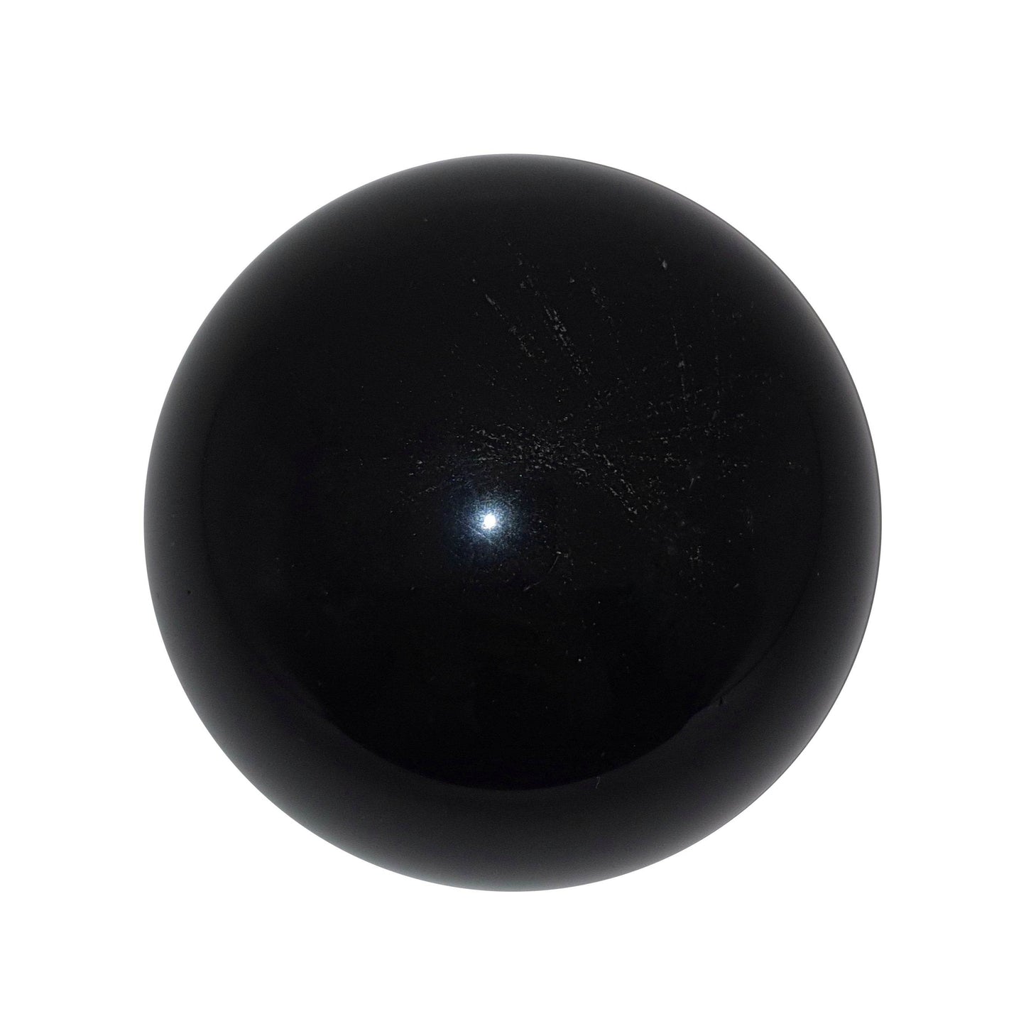 Black Obsidian Sphere - Daughter of Swords