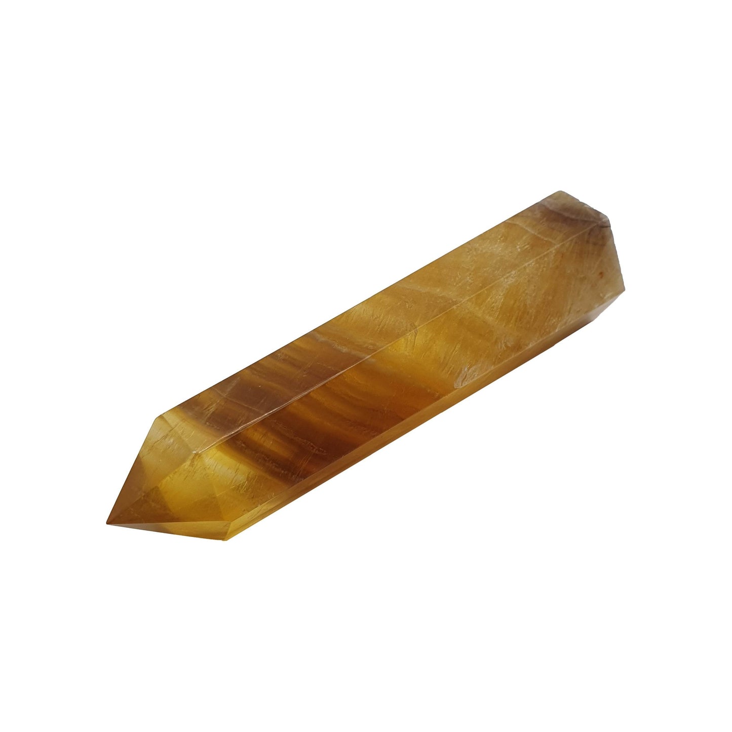 Yellow Fluorite Polished Point - Daughter of Swords