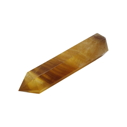 Yellow Fluorite Polished Point - Daughter of Swords