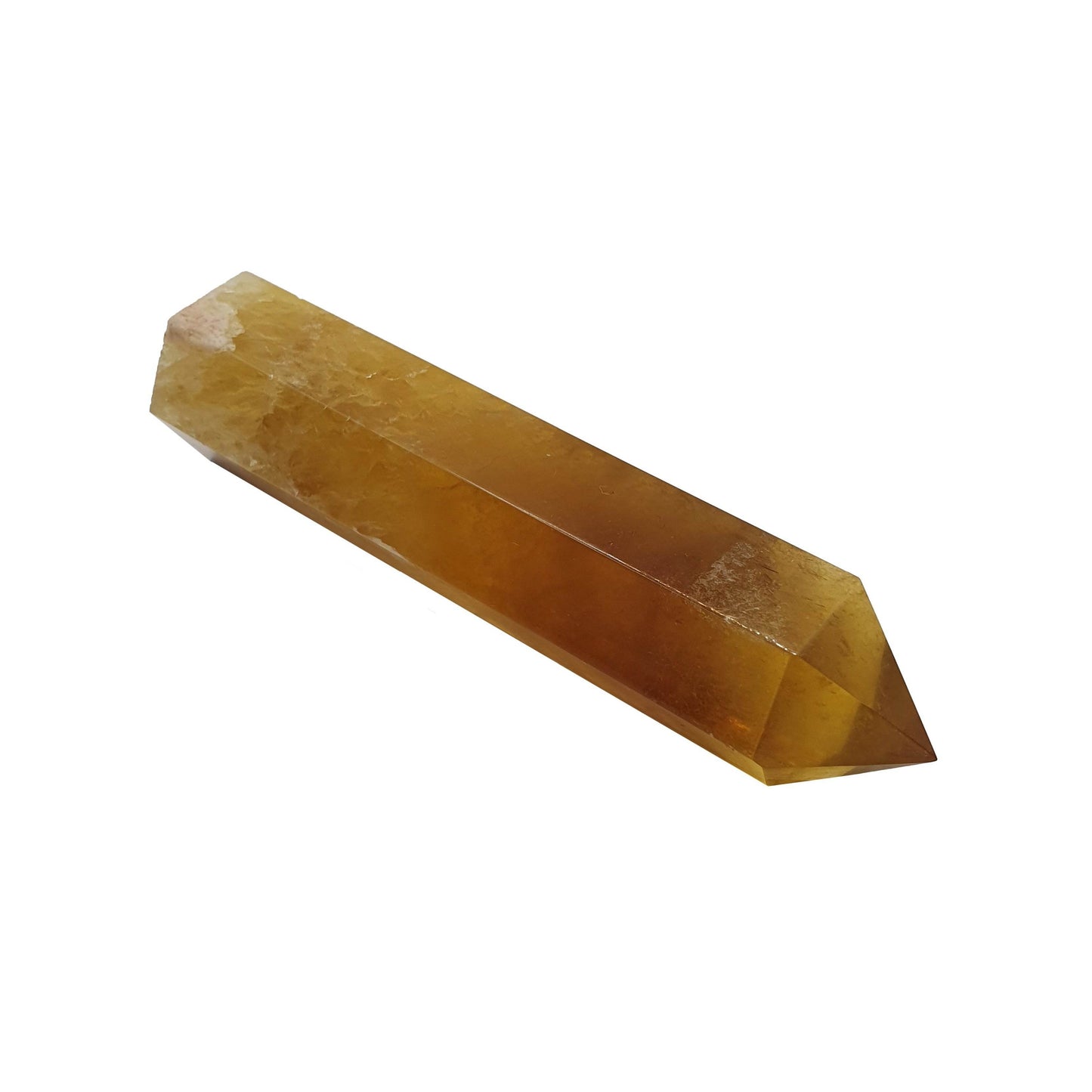Yellow Fluorite Polished Point - Daughter of Swords