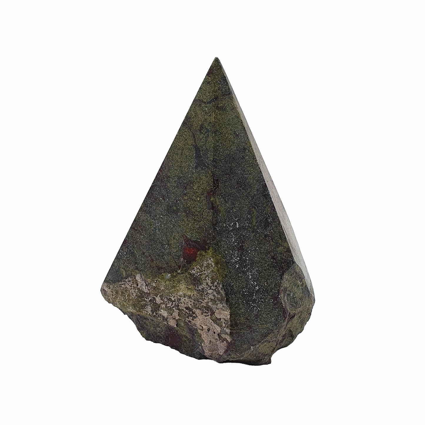 Dragons Blood Jasper Semi Polished Point - Daughter of Swords