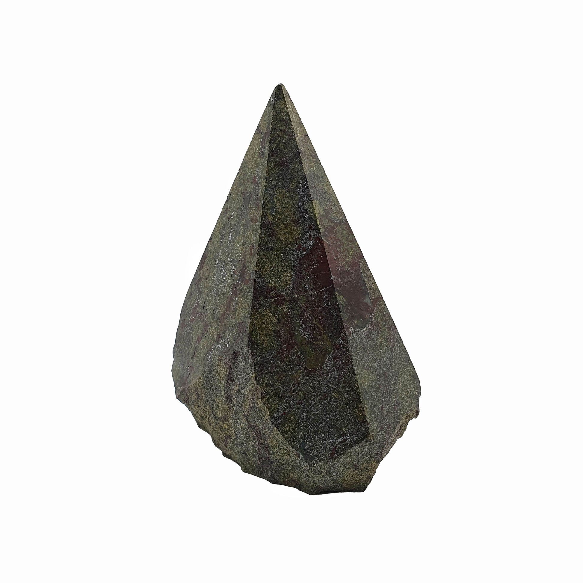 Dragons Blood Jasper Semi Polished Point - Daughter of Swords