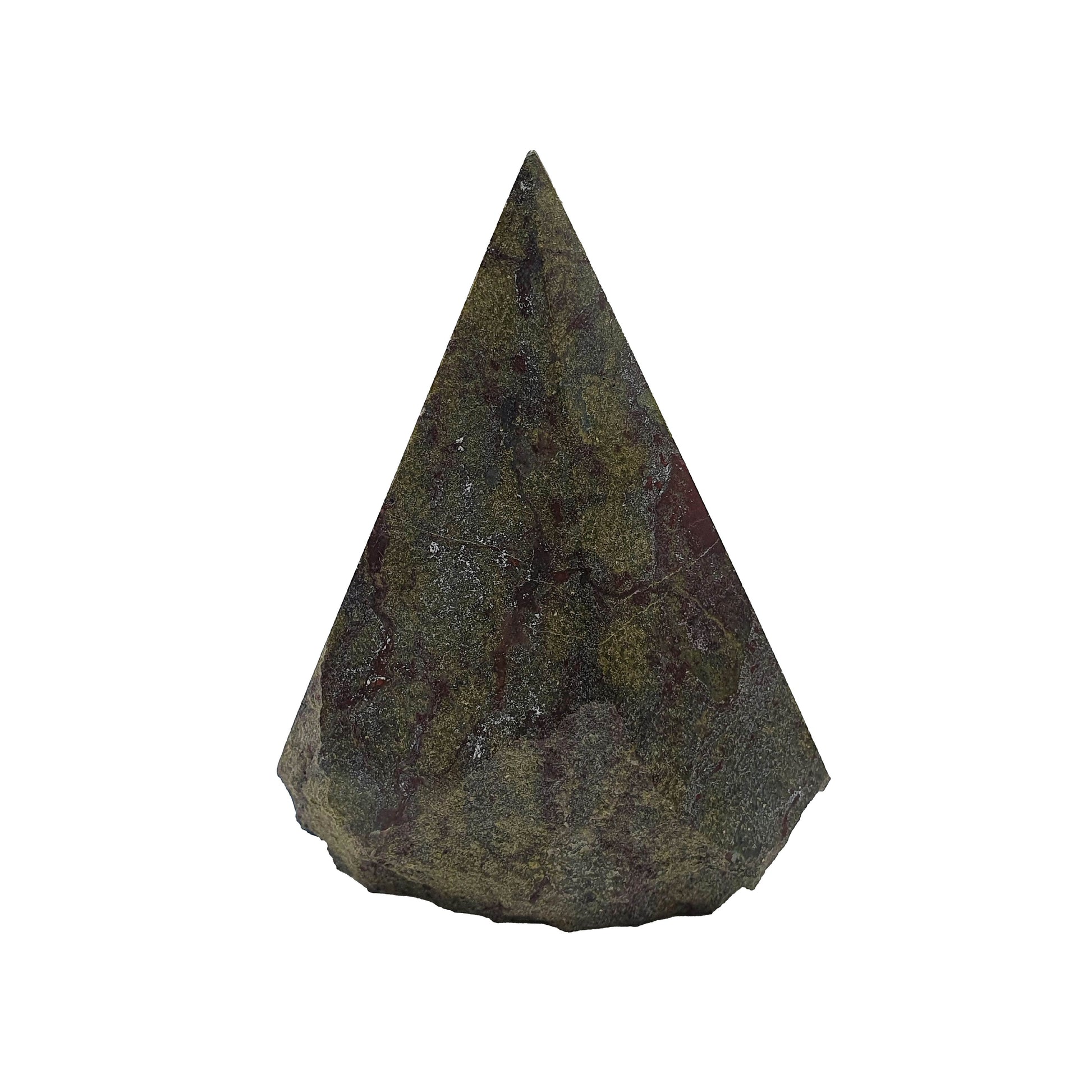 Dragons Blood Jasper Semi Polished Point - Daughter of Swords