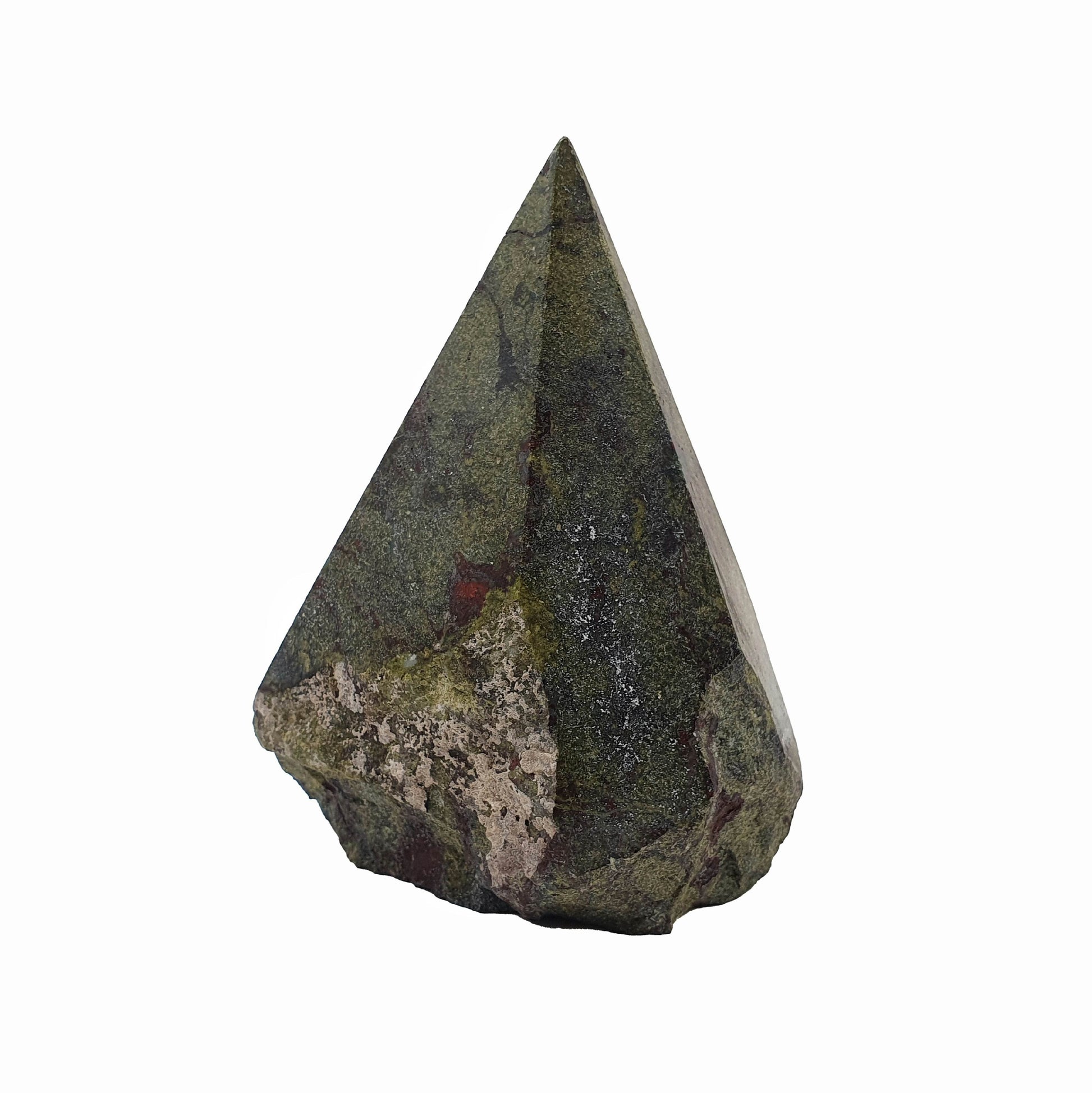 Dragons Blood Jasper Semi Polished Point - Daughter of Swords