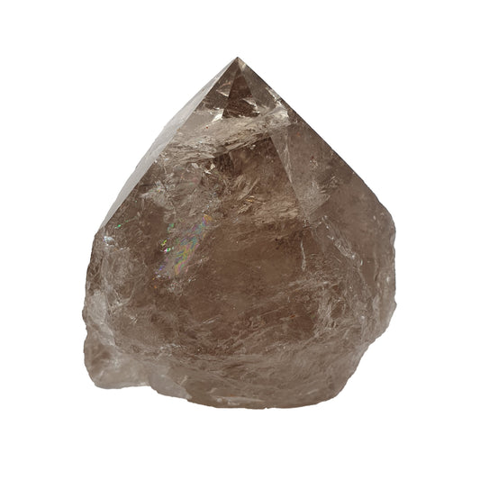Smoky Quartz Semi Polished Point