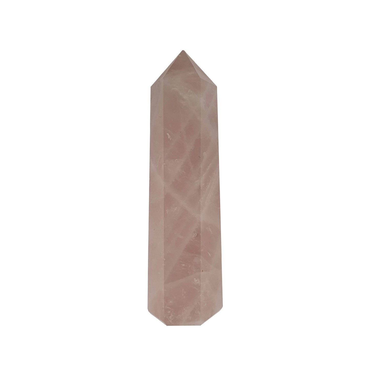 Rose Quartz Polished Point - Daughter of Swords