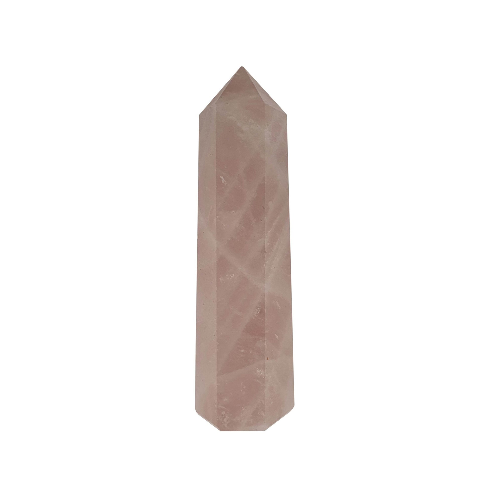 Rose Quartz Polished Point - Daughter of Swords