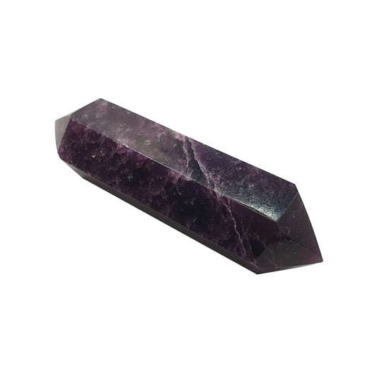 Lepidolite Double Terminated Polished Point
