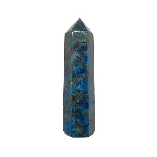Blue Apatite Polished Point
