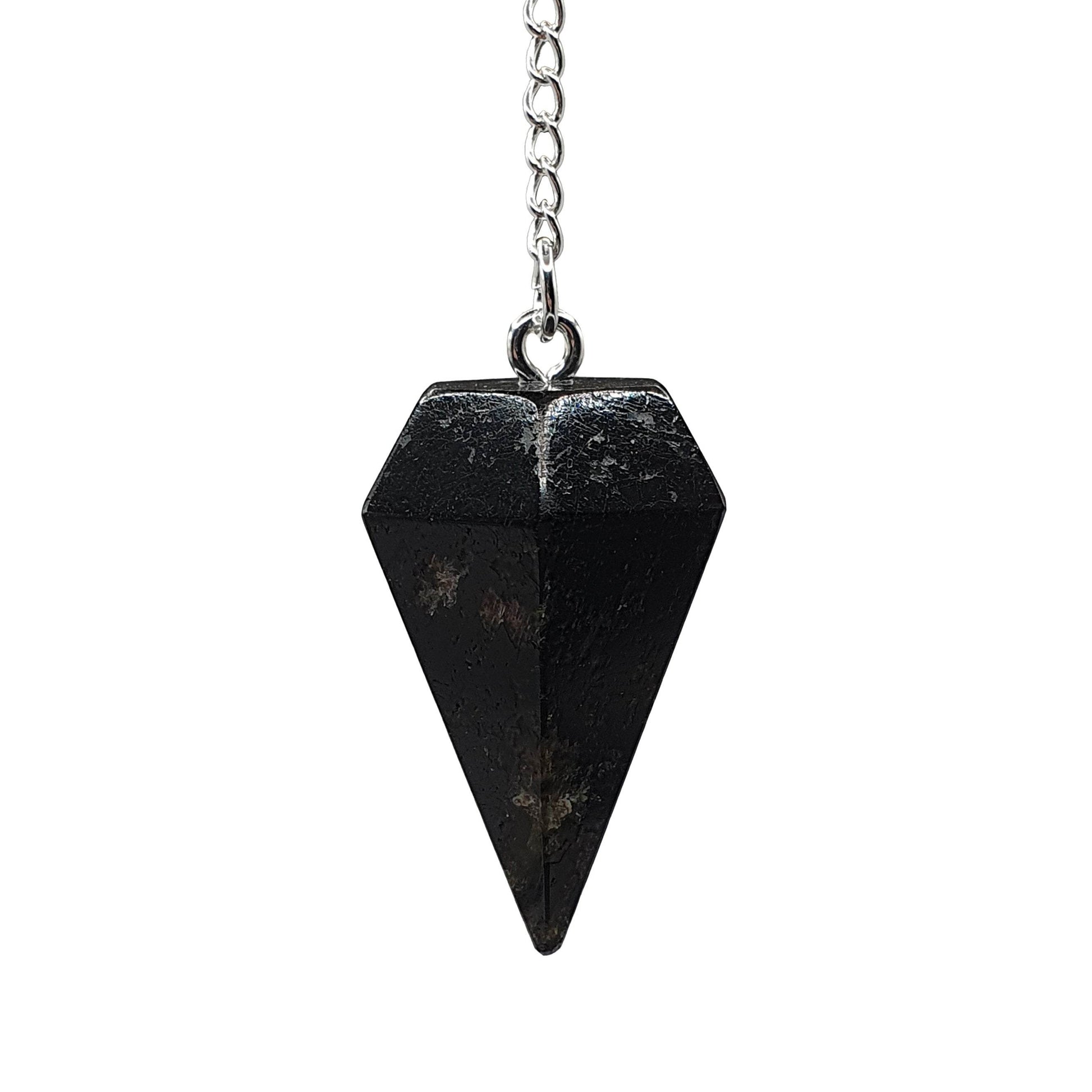 Black Tourmaline Pendulum - Daughter of Swords