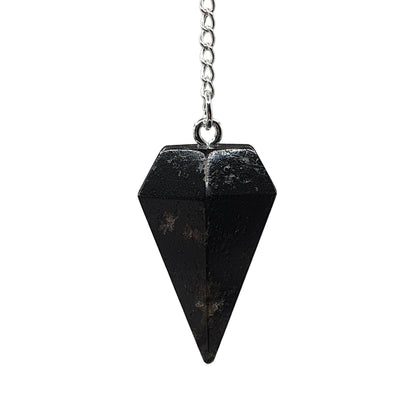 Black Tourmaline Pendulum - Daughter of Swords