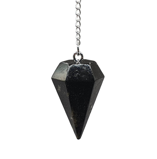 Black Tourmaline Pendulum - Daughter of Swords