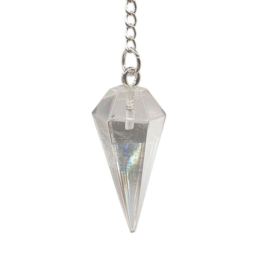 Clear Quartz Pendulum