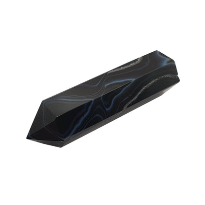 Black Agate Polished Point - Daughter of Swords