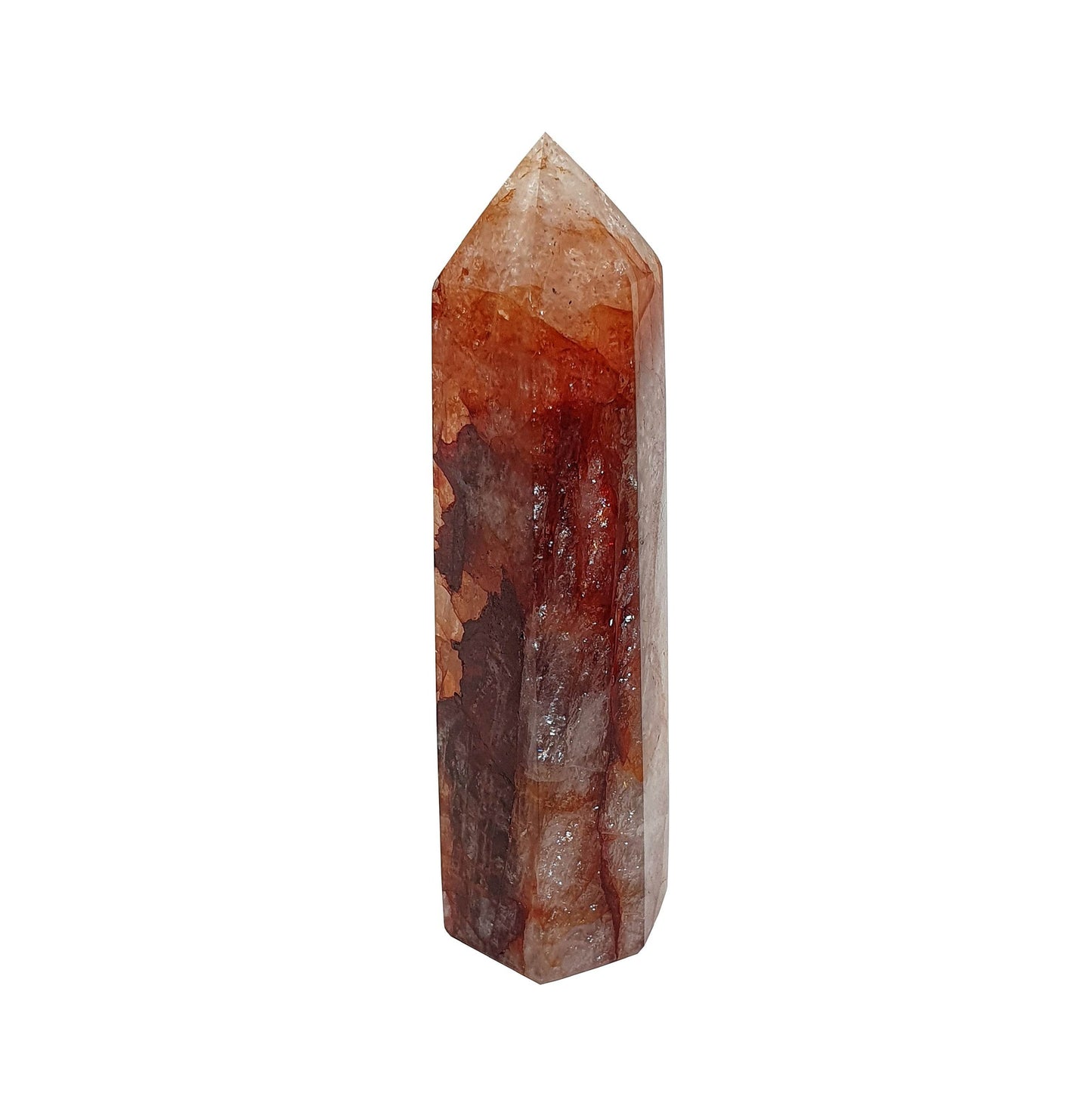 Hematoid Quartz Polished Point - Daughter of Swords